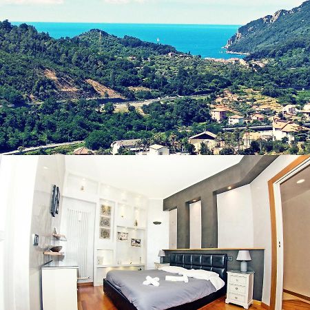 The Sea From The Hills Apartment Casarza Ligure Exterior photo
