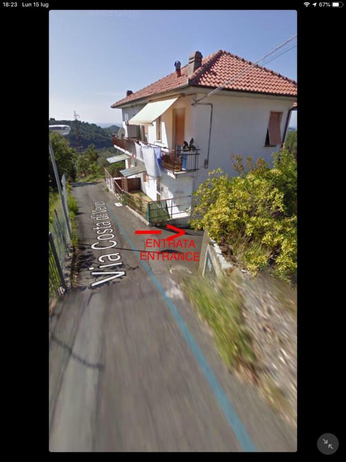 The Sea From The Hills Apartment Casarza Ligure Exterior photo